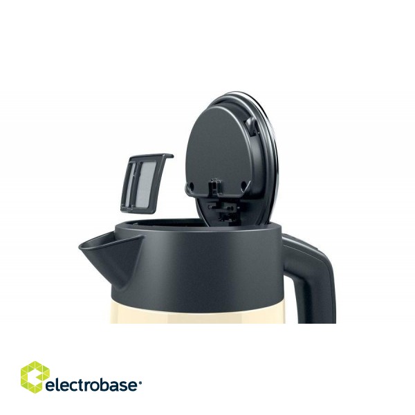 Bosch TWK4P437 electric kettle 1.7 L 2400 W Beige, Black image 4