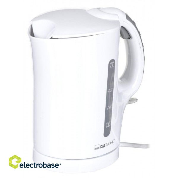 Clatronic WK 3462 electric kettle 1 L White 900 W image 3