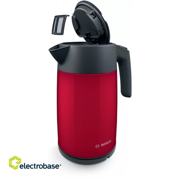 Electric kettle Bosch TWK 7L464, 2400 W, 1.7 l Red image 3