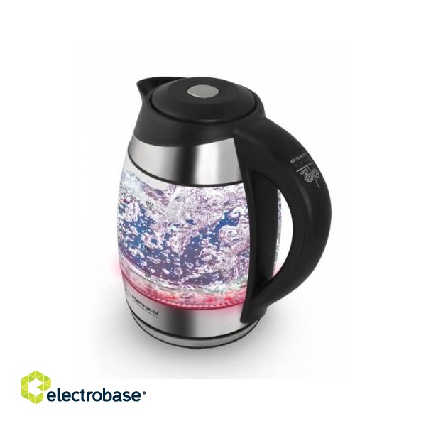 Esperanza EKK026 electric kettle 1.7 L Black,Transparent 2200 W image 3