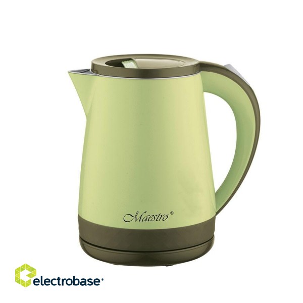 Maestro MR-037-GREEN Electric kettle, green 1,2 L image 1