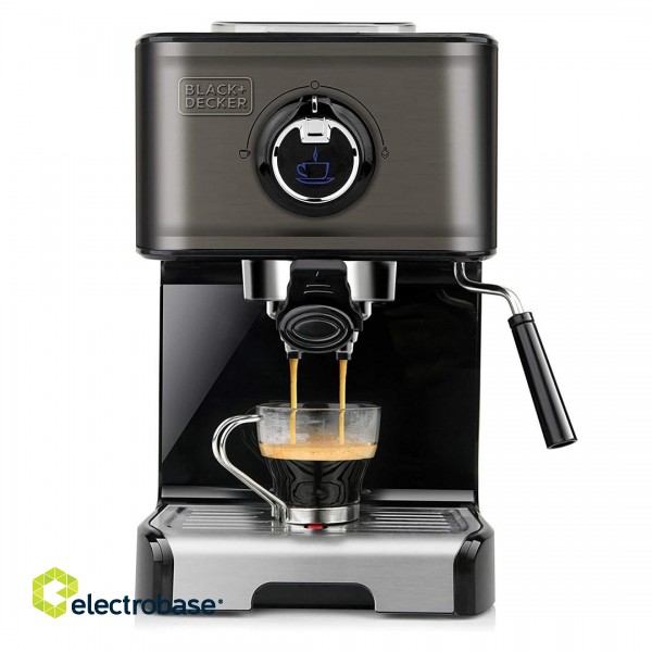 Espresso coffee maker Black+Decker BXCO1200E (1200W) фото 9