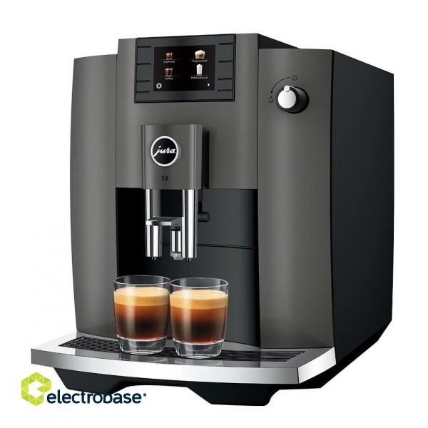 Coffee Machine Jura E6 Dark Inox (EC) paveikslėlis 2