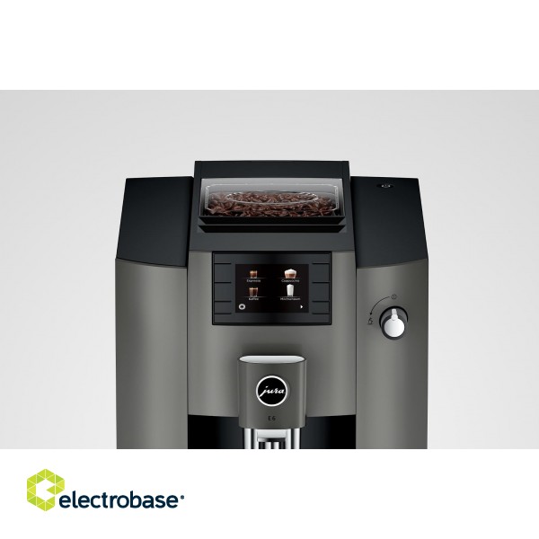 Coffee Machine Jura E6 Dark Inox (EC) image 6