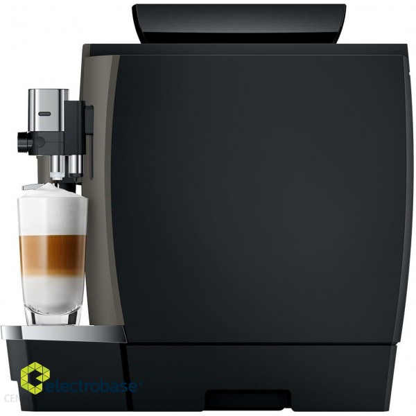 Jura W8 Dark Inox (EA) coffee machine black фото 4