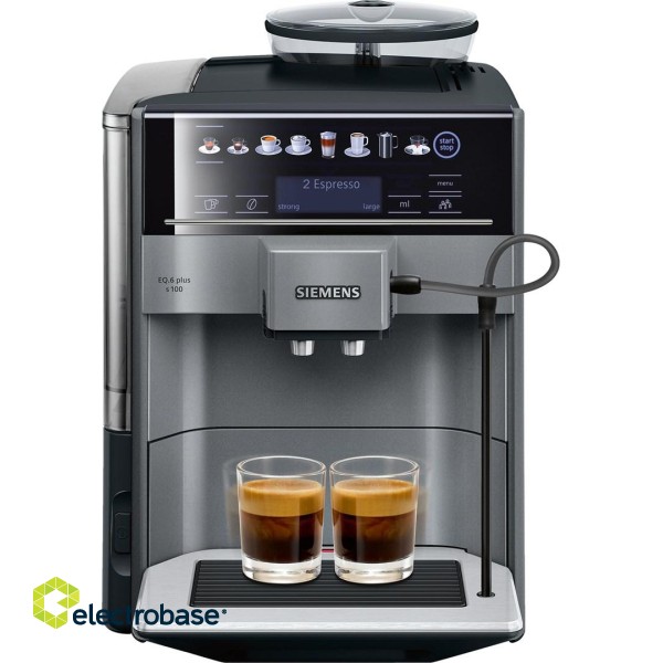 Siemens EQ.6 plus TE651209RW coffee maker Fully-auto Espresso machine 1.7 L paveikslėlis 2
