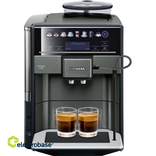 Siemens EQ.6 plus TE651209RW coffee maker Fully-auto Espresso machine 1.7 L paveikslėlis 5