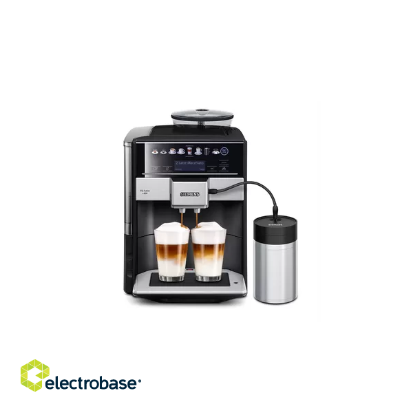 Siemens EQ.6 TE658209RW coffee maker Espresso machine 1.7 L Fully-auto paveikslėlis 1