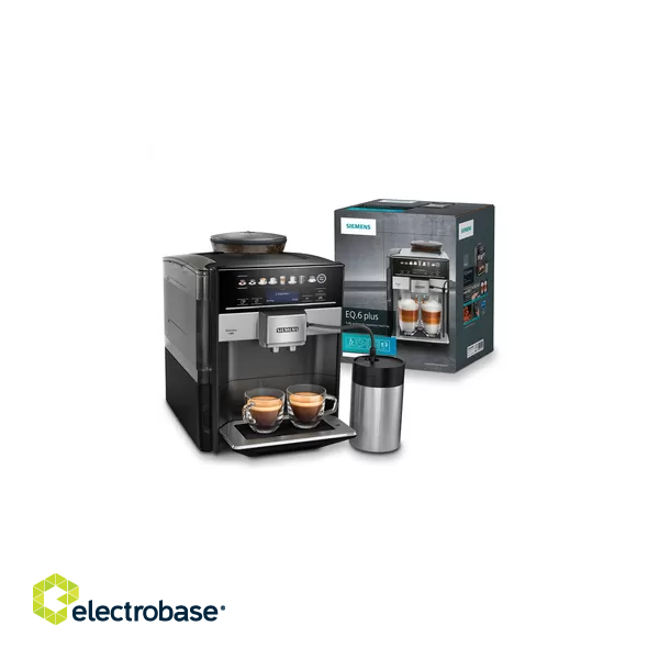 Siemens EQ.6 TE658209RW coffee maker Espresso machine 1.7 L Fully-auto paveikslėlis 2