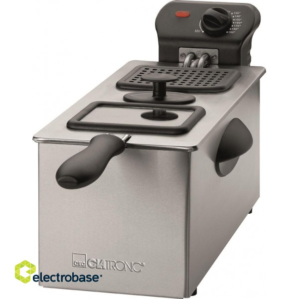 Clatronic FR 3587 Deep fryer 3 L Single Black,Stainless steel Stand-alone 2000 W image 3