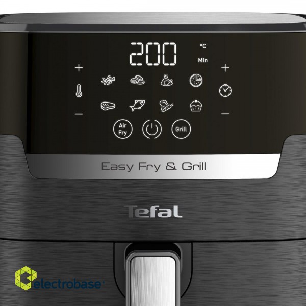 Tefal Easy Fry & Grill EY5058 Single 4.2 L Stand-alone 1550 W Hot air fryer Black image 3