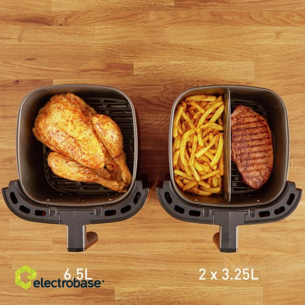 TEFAL Easy Fry & Grill EY801D 6.5 L Stand-alone 1650 W Hot air fryer Stainless steel paveikslėlis 3