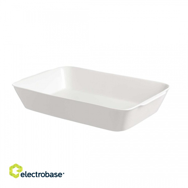 Anghiari casserole dish - White, 35 x 22 cm