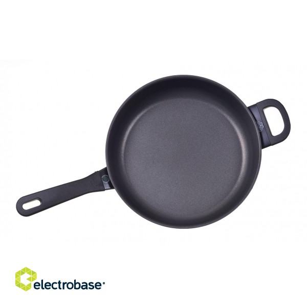 Ballarini Avola Sauté frying pan with 2 handles and lid, titanium, 28 cm, 75002-914-0 фото 6