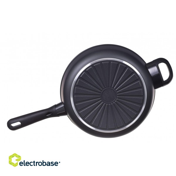 Ballarini Avola Sauté frying pan with 2 handles and lid, titanium, 28 cm, 75002-914-0 фото 7