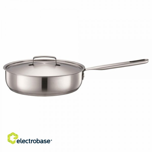 CHEF'S FRYING PAN 26 cm WITH LID ALL STEEL