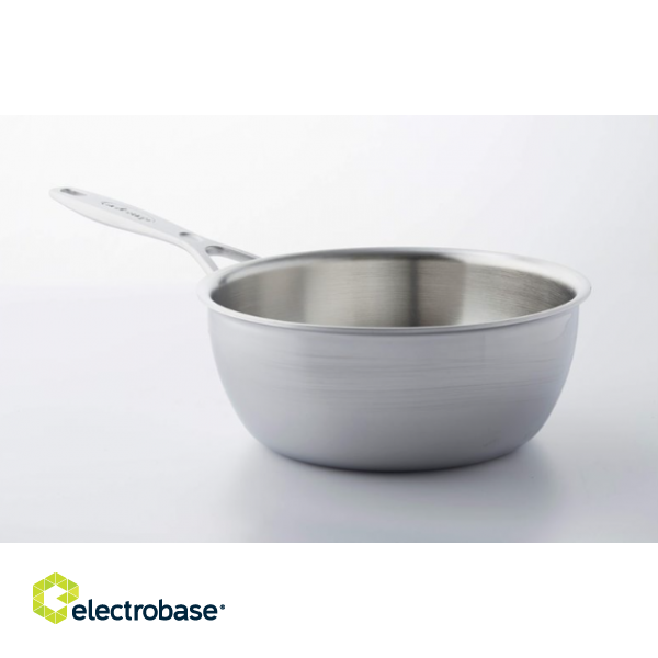 DEMEYERE INDUSTRY 5 3.3L conical saucepan image 2