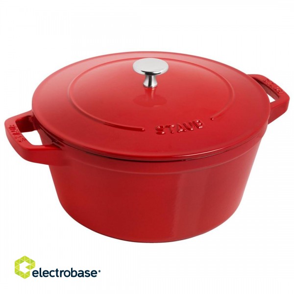 Staub La Cocotte Round Cast iron Casserole baking dish image 3