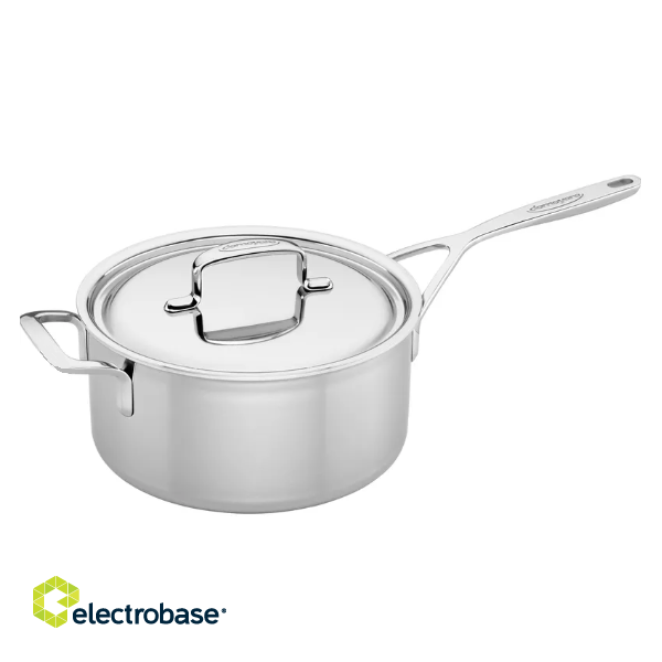 Steel saucepan with lid DEMEYERE 5-PLUS 4l image 2