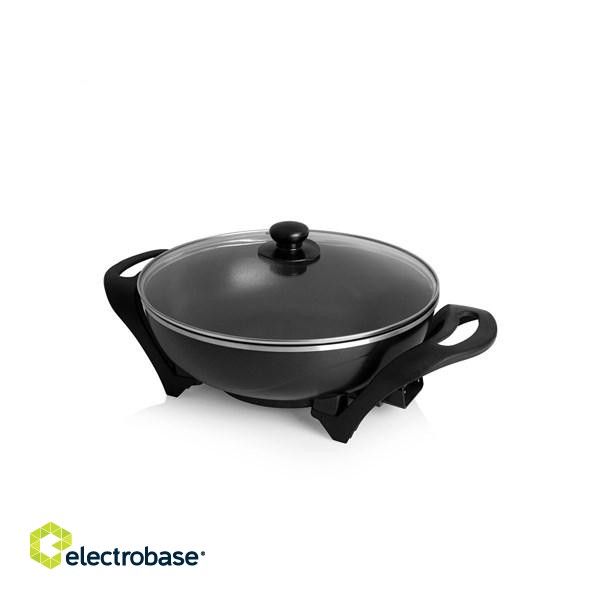 Tristar | PZ-9130 | Electric Wok | 1500 W | Stainless steel | 4.5 L | Number of programs | Black