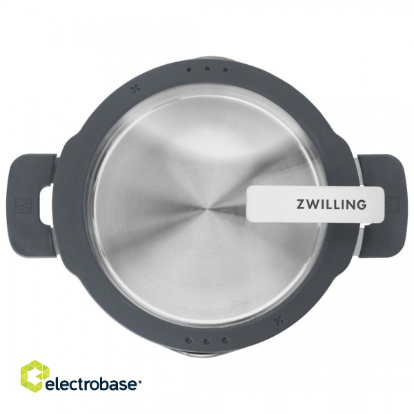ZWILLING SIMPLIFY 66870-004-0 Pots set Stainless steel 4 pcs. Silver Black image 4