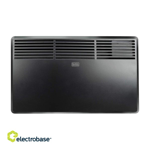 Black+Decker BXCSH1200E convector wall heater image 2