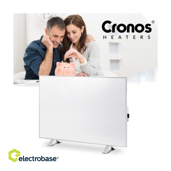 Cronos Synthelith Pro CRP-1200TWP 1200W gray infrared heater with WiFi and remote control image 4