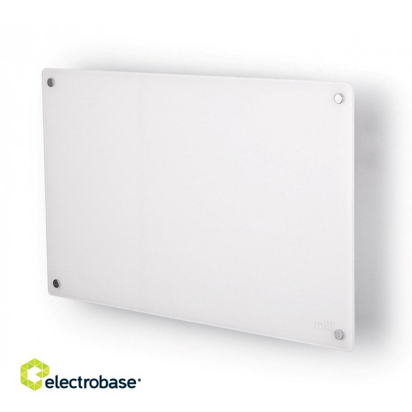 MILL GLASS GL600WIFI3 electric space heater Glass Radiator Indoor 600 W Wi-Fi White фото 1