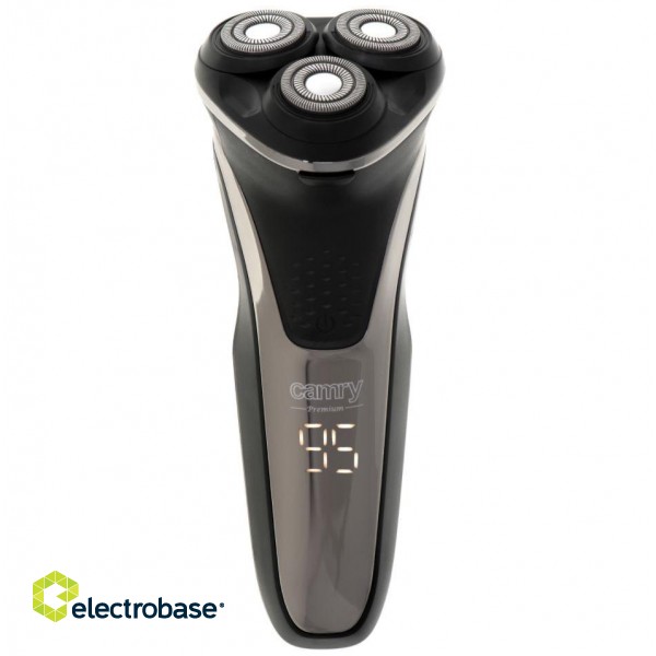 Camry CR 2927 men's shaver Rotation shaver Trimmer Gray image 1