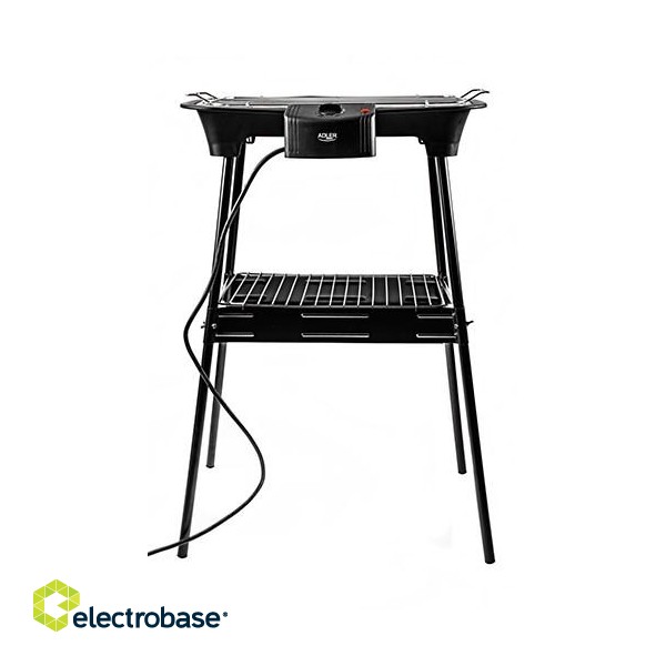 Adler AD 6602 Grill Tabletop Electric Black 2000 W image 3