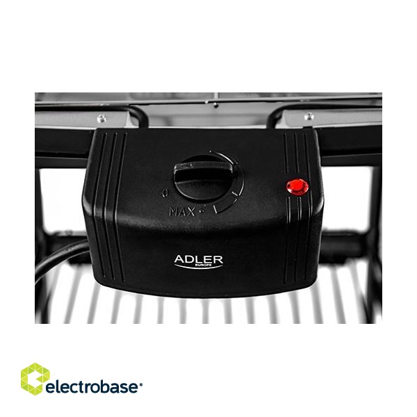Adler AD 6602 Grill Tabletop Electric Black 2000 W фото 5