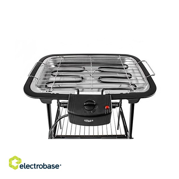 Adler AD 6602 Grill Tabletop Electric Black 2000 W image 6