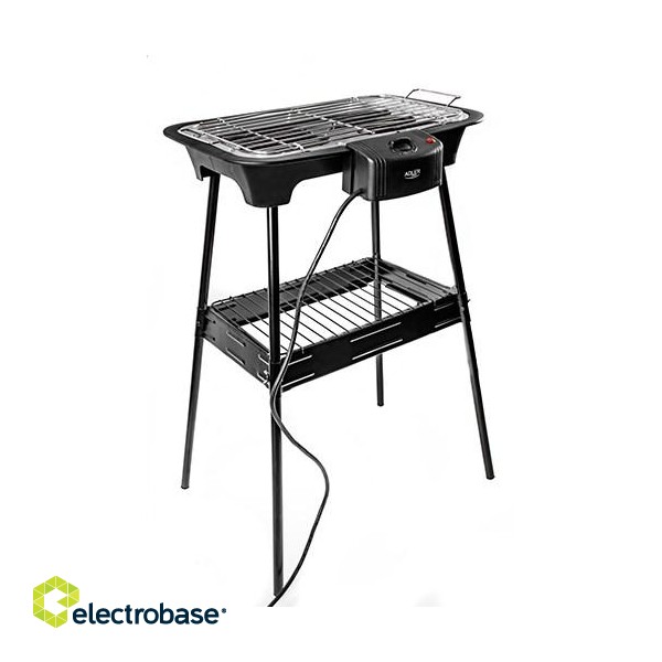 Adler AD 6602 Grill Tabletop Electric Black 2000 W image 8
