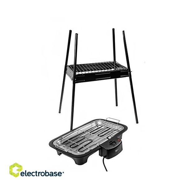Adler AD 6602 Grill Tabletop Electric Black 2000 W image 10