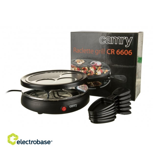 Camry CR 6606 Raclette electric grill фото 4