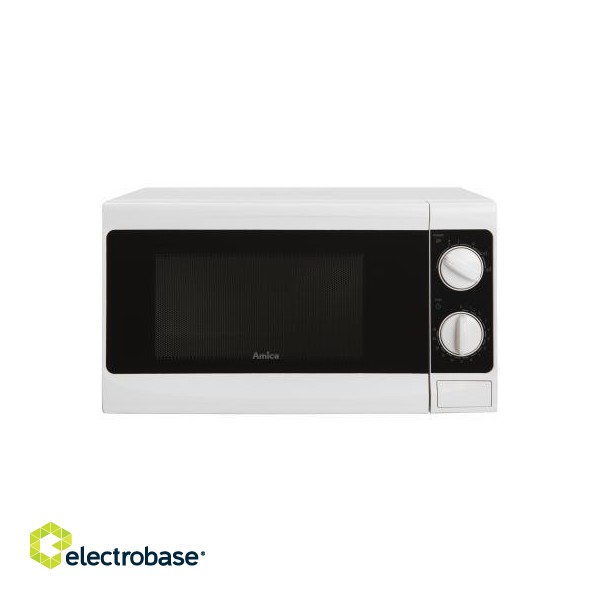 Amica AMG17M70V microwave Countertop Solo microwave 17 L 700 W White