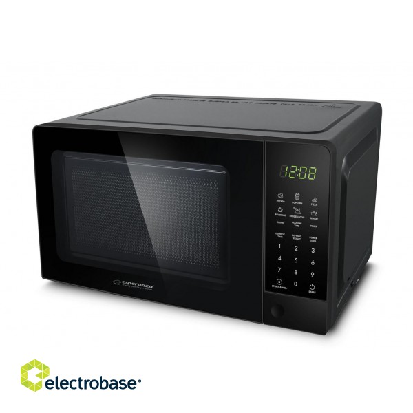 Esperanza EKO009 Microwave Oven 1100W Black paveikslėlis 1