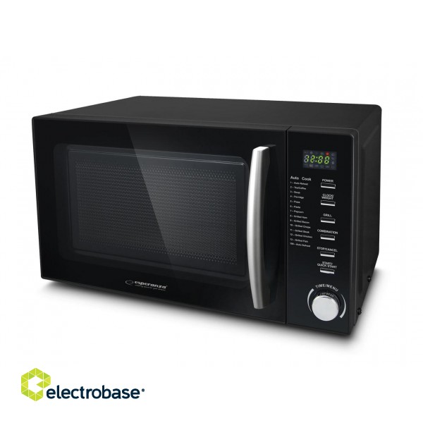 Esperanza EKO010 Microwave Oven 1200W Black image 1