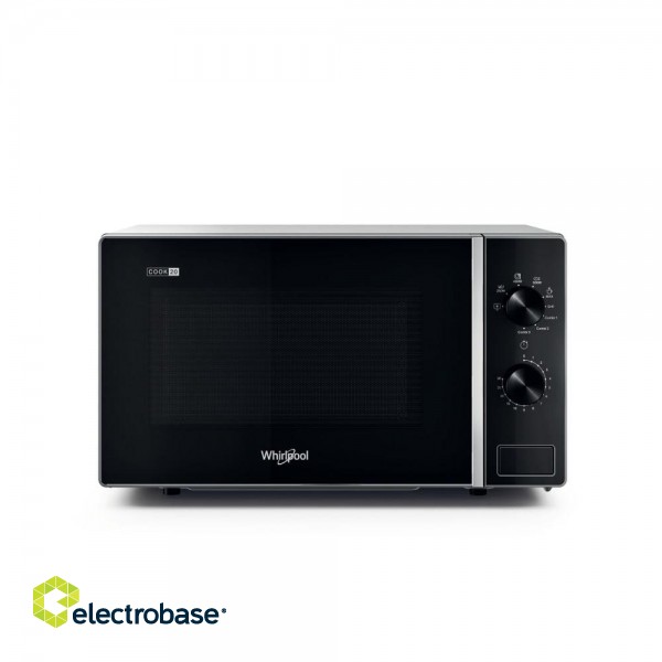Whirlpool Cook20 MWP 103 SB Countertop Grill microwave 20 L 700 W Black, Silver фото 2