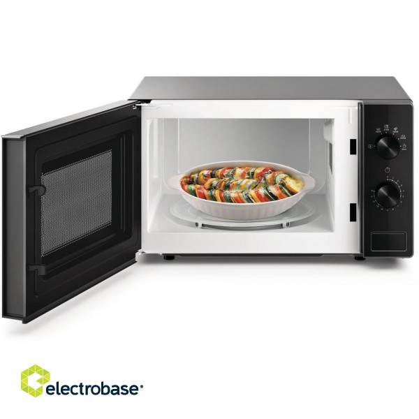 Whirlpool MWP 101 SB microwave Countertop Solo microwave 20 L 700 W Black, Silver фото 3