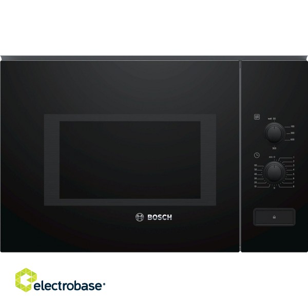 Bosch Serie 4 BFL550MB0 microwave Built-in Solo microwave 25 L 900 W Black image 1