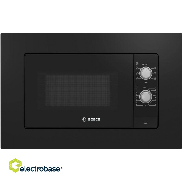 Built-in microwave oven BOSCH BEL620MB3 Black, 20 l, 800 W image 5