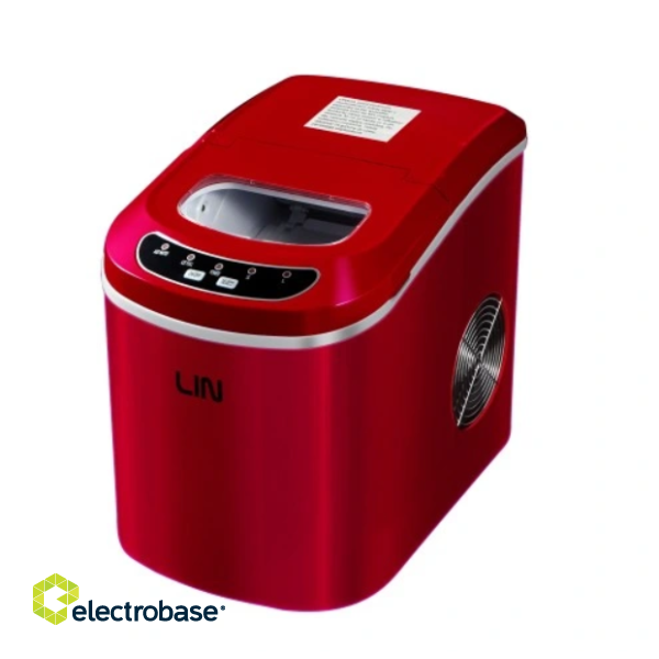 Portable ice cube maker LIN ICE PRO-R12 red image 1