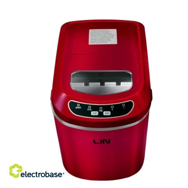 Portable ice cube maker LIN ICE PRO-R12 red фото 3