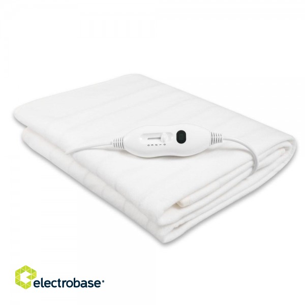 Esperanza EHB002 electric blanket 60 W White Fleece,Polyester paveikslėlis 1
