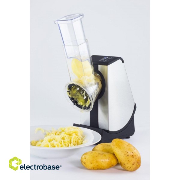 Caso CR4 electric grater Stainless steel Black, Stainless steel фото 4