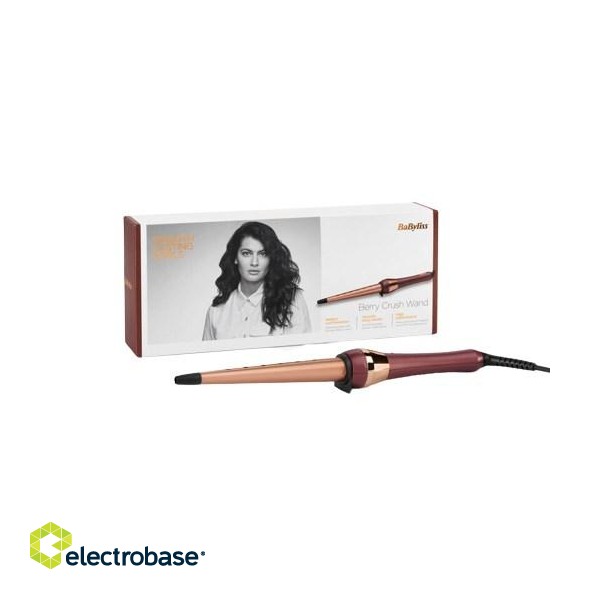 BaByliss 2523PE hair styling tool Curling wand Warm Rose image 4