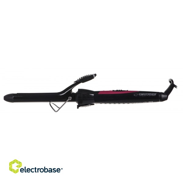 Esperanza EBL004 hair styling tool Curling iron Black 1.7 m 25 W image 4