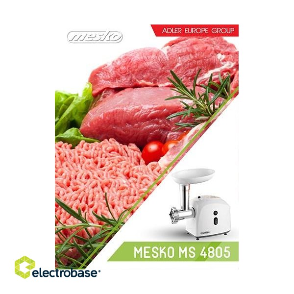 Mesko Home MS 4805 mincer 600 W White image 8