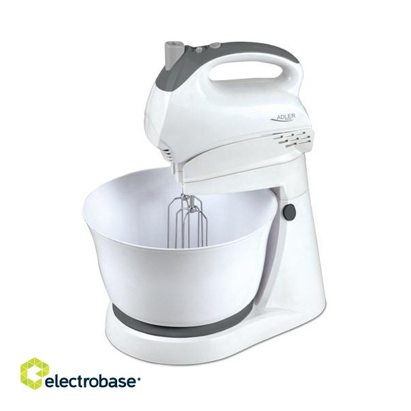 Adler AD 4202 Stand mixer White 300 W image 1